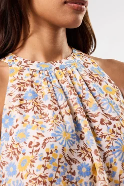 Tops|Clearance^Amour Vert Peggy Halter Top MarseilleCafe