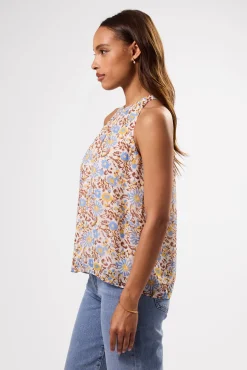 Tops|Clearance^Amour Vert Peggy Halter Top MarseilleCafe