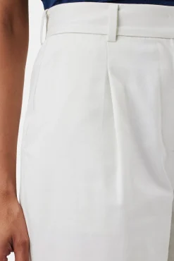 Clearance^Amour Vert Pleated Wide Leg Trouser White