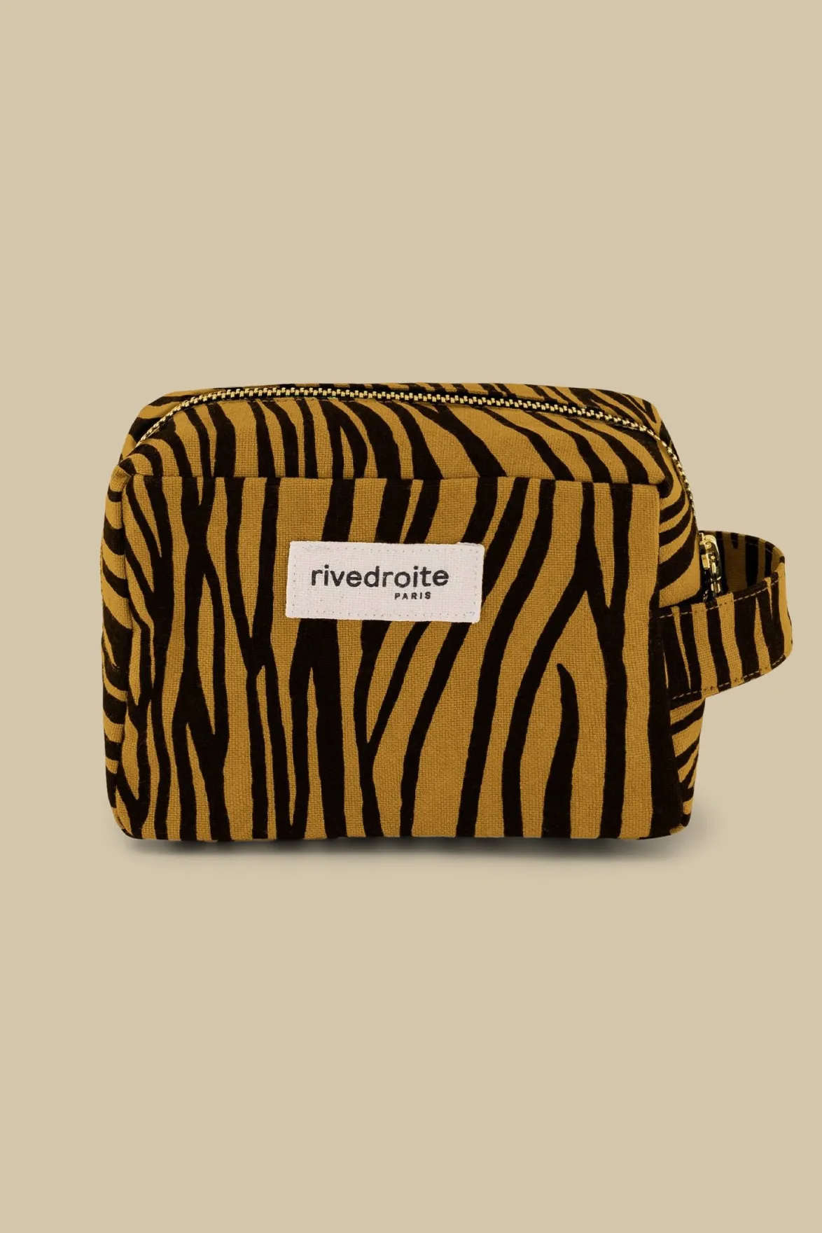 Bags & Pouches^Amour Vert Rivedroite Tournelles The Small Pouch ZebraMustard