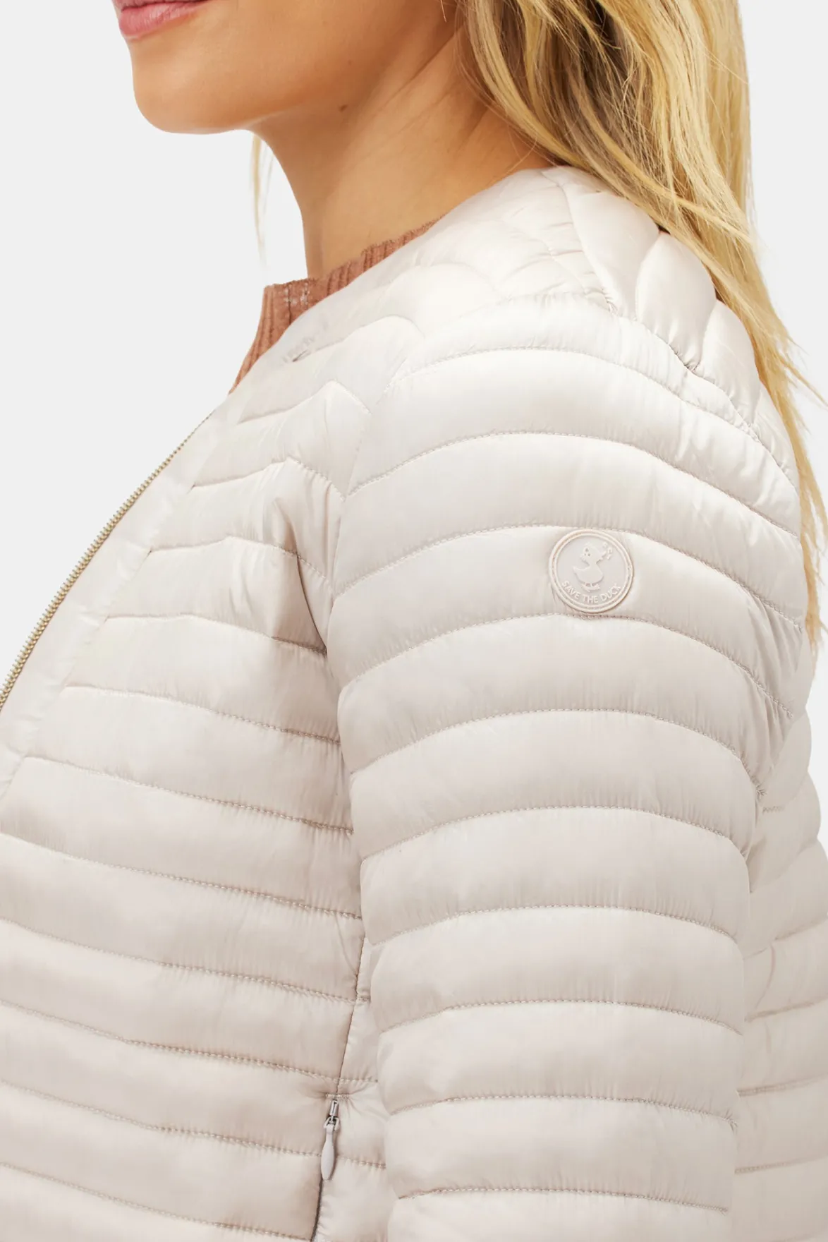 Jackets & Outerwear^Amour Vert Save The Duck Carina Puffer Jacket SandBeige