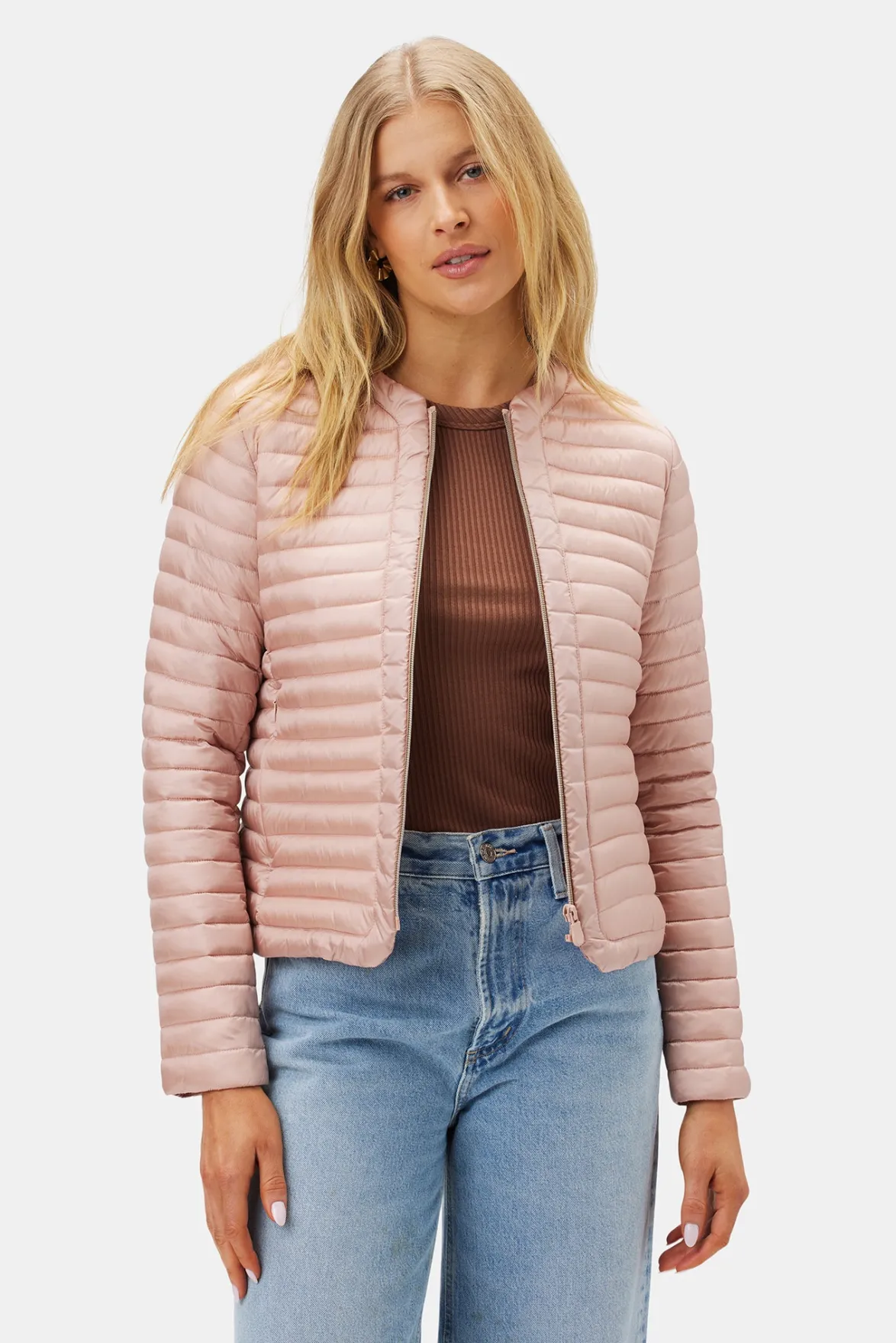 Jackets & Outerwear^Amour Vert Save The Duck Carina Puffer Jacket PowderPink