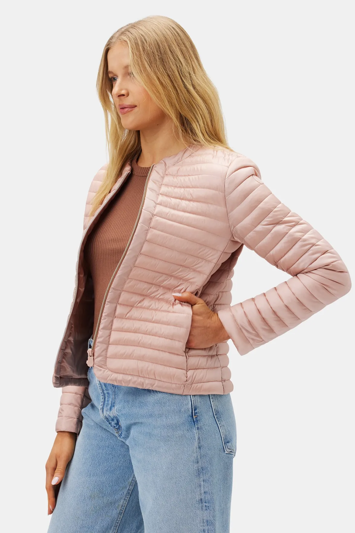 Jackets & Outerwear^Amour Vert Save The Duck Carina Puffer Jacket PowderPink