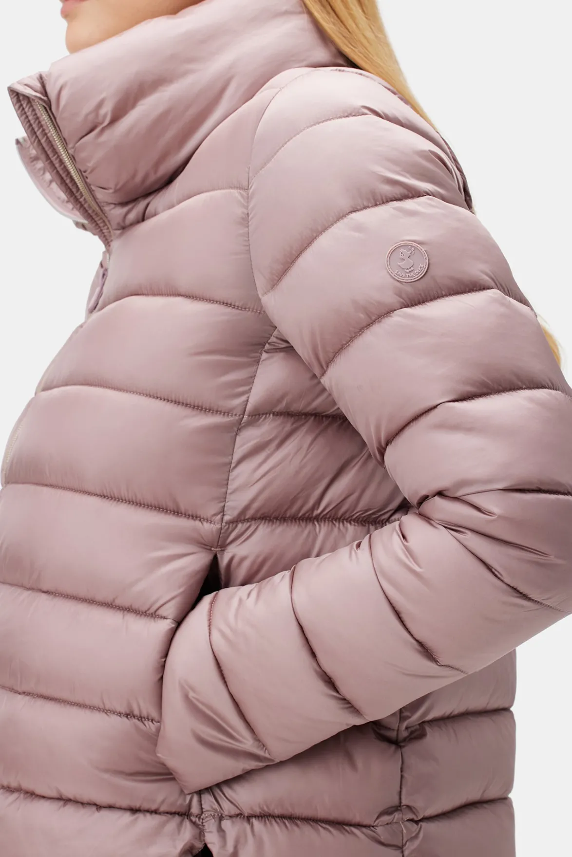 Jackets & Outerwear|Clearance^Amour Vert Save the Duck Elsie Puffer Jacket MistyRose