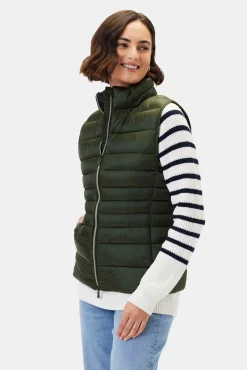 Jackets & Outerwear|Clearance^Amour Vert Save the Duck Lynn Vest PineGreen