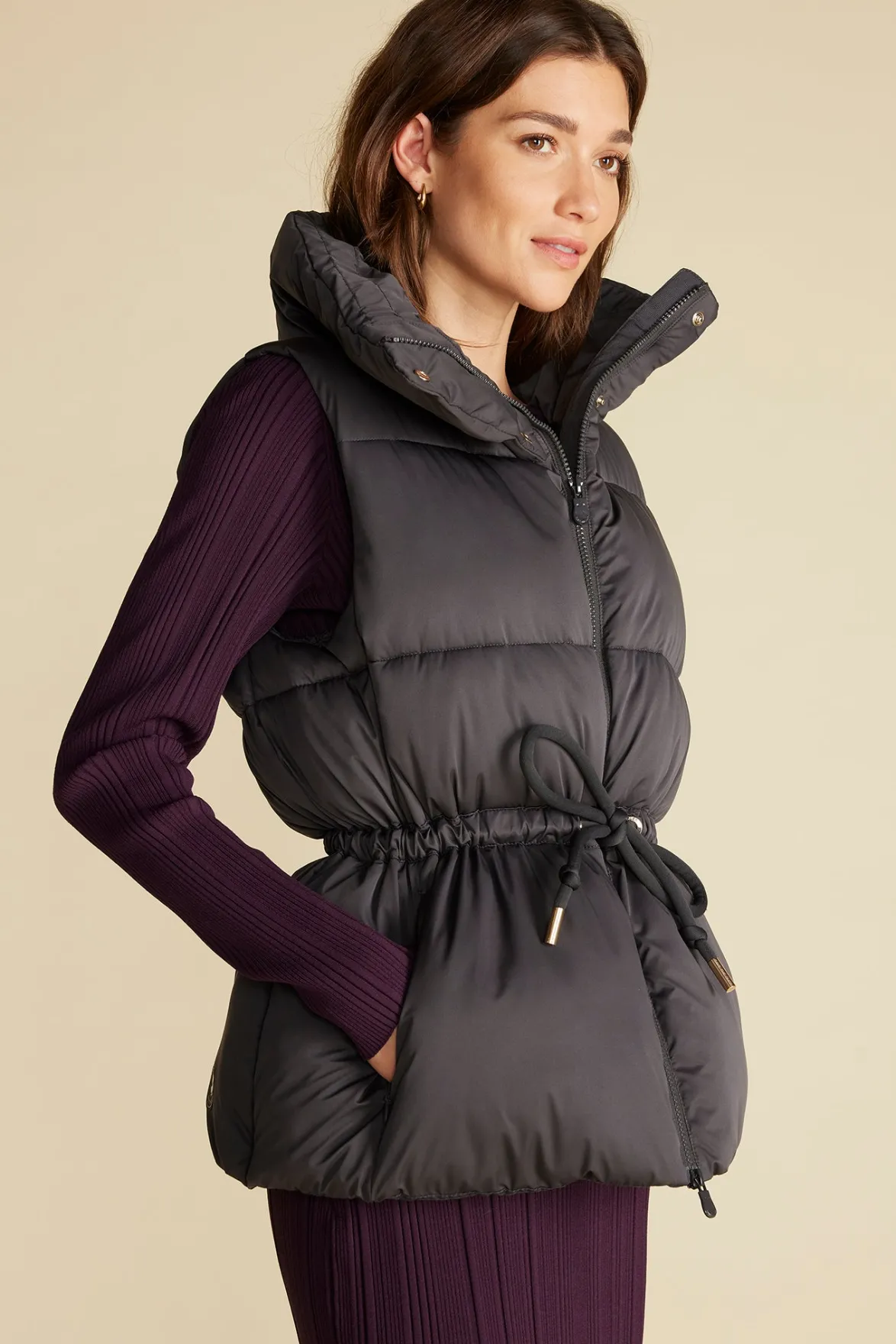 Jackets & Outerwear^Amour Vert Save The Duck Ren Puffer Vest Black