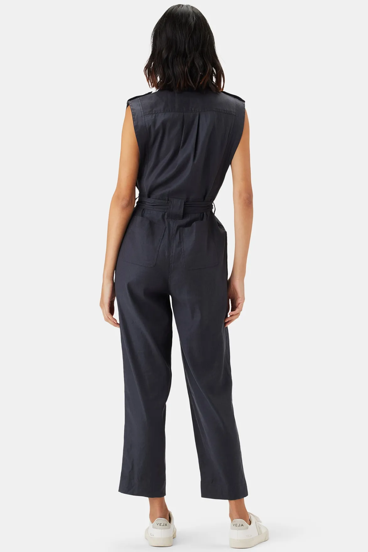 Jumpsuits|Clearance^Amour Vert Sienna Femme Fete Stretch Jumpsuit PewterGrey