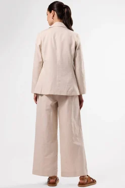 Clearance^Amour Vert Slim Tobie Summer Blazer Natural