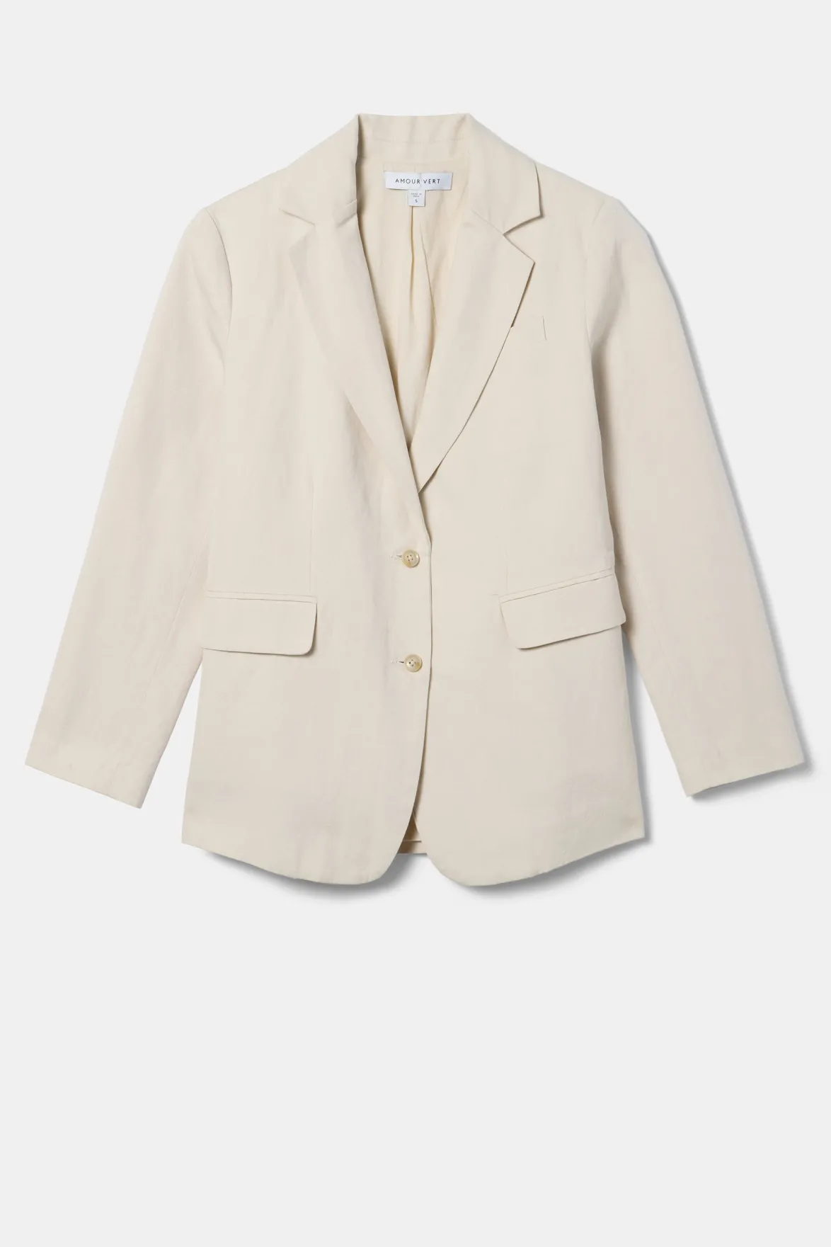 Clearance^Amour Vert Slim Tobie Summer Blazer Natural