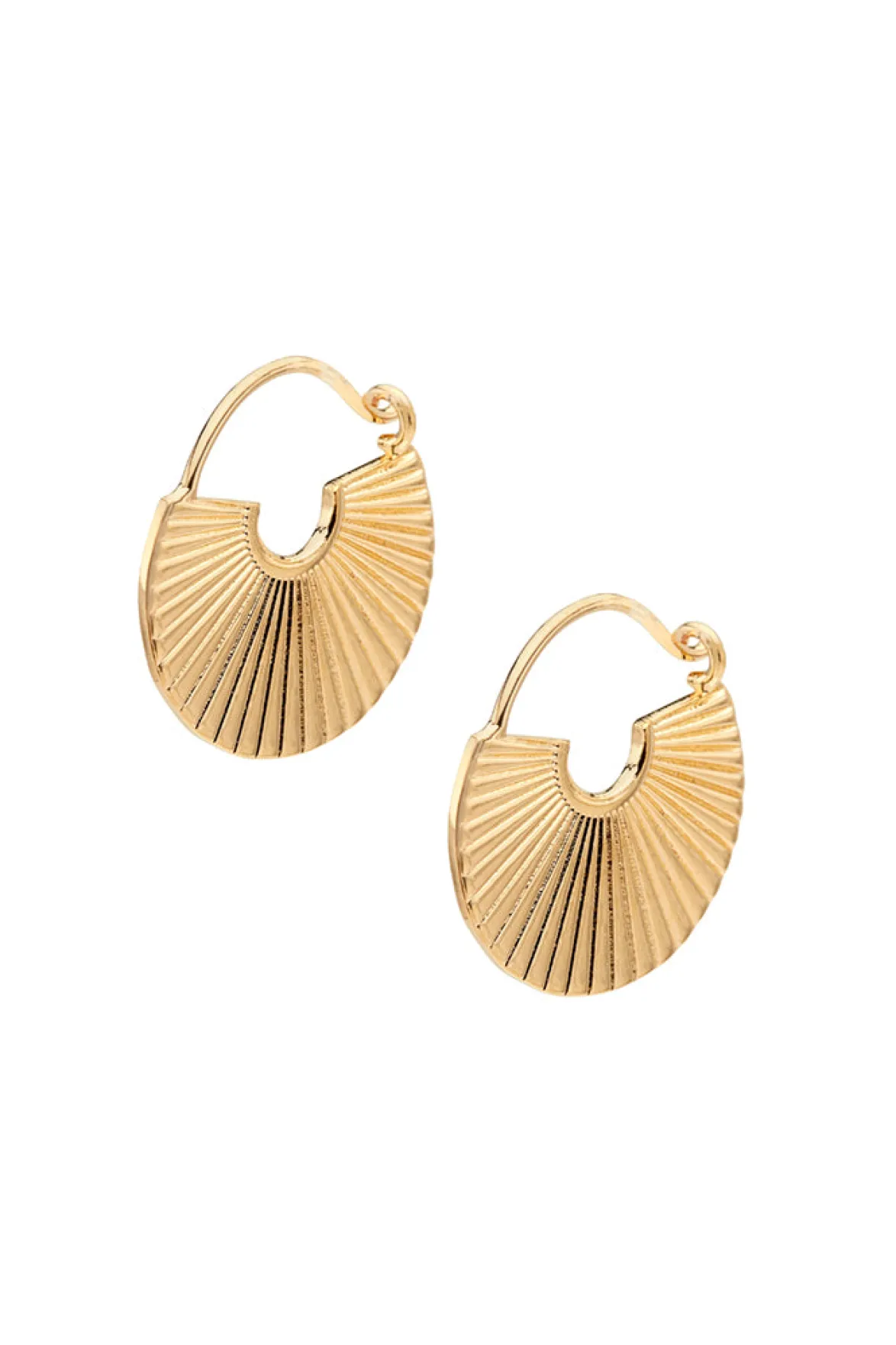 Jewelry^Amour Vert SOKO Jua Threader Hoop Earring Gold