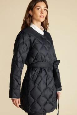 Jackets & Outerwear|Clearance^Amour Vert Solene Quilted Puffer Coat Black
