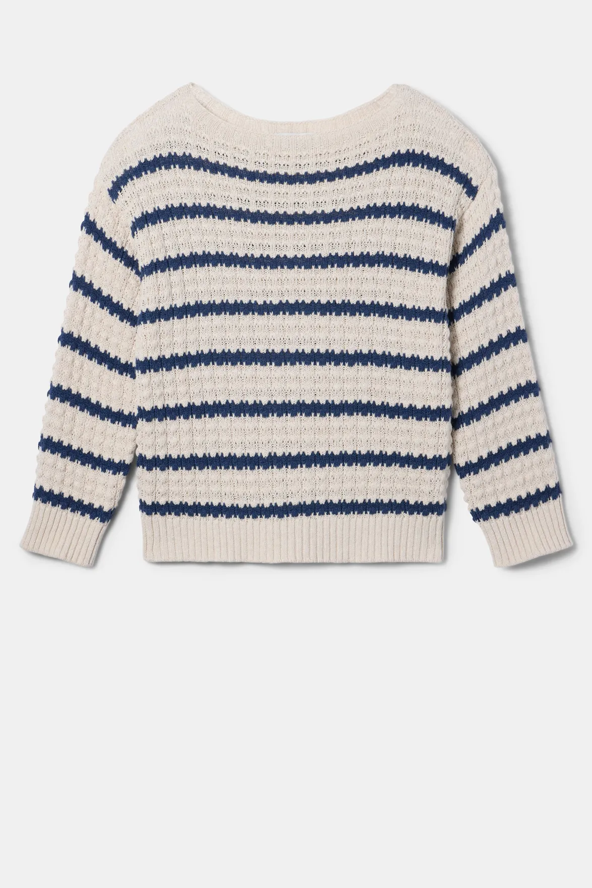 Sweaters & Cardigans|Clearance^Amour Vert Stripe Novelty Sweater OatNavyStripe