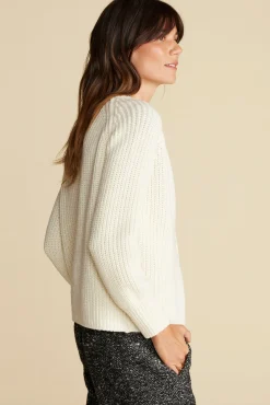 Sweaters & Cardigans^Amour Vert Tabitha Cardigan White