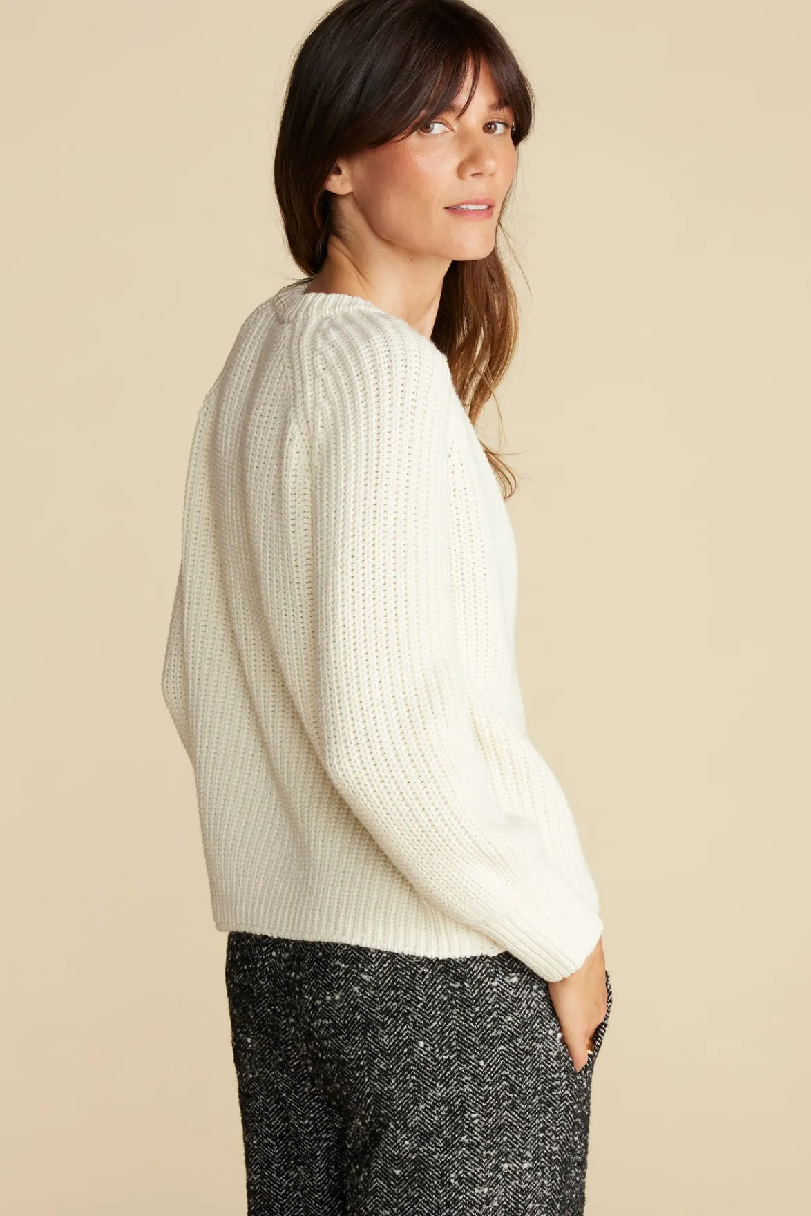 Sweaters & Cardigans^Amour Vert Tabitha Cardigan White