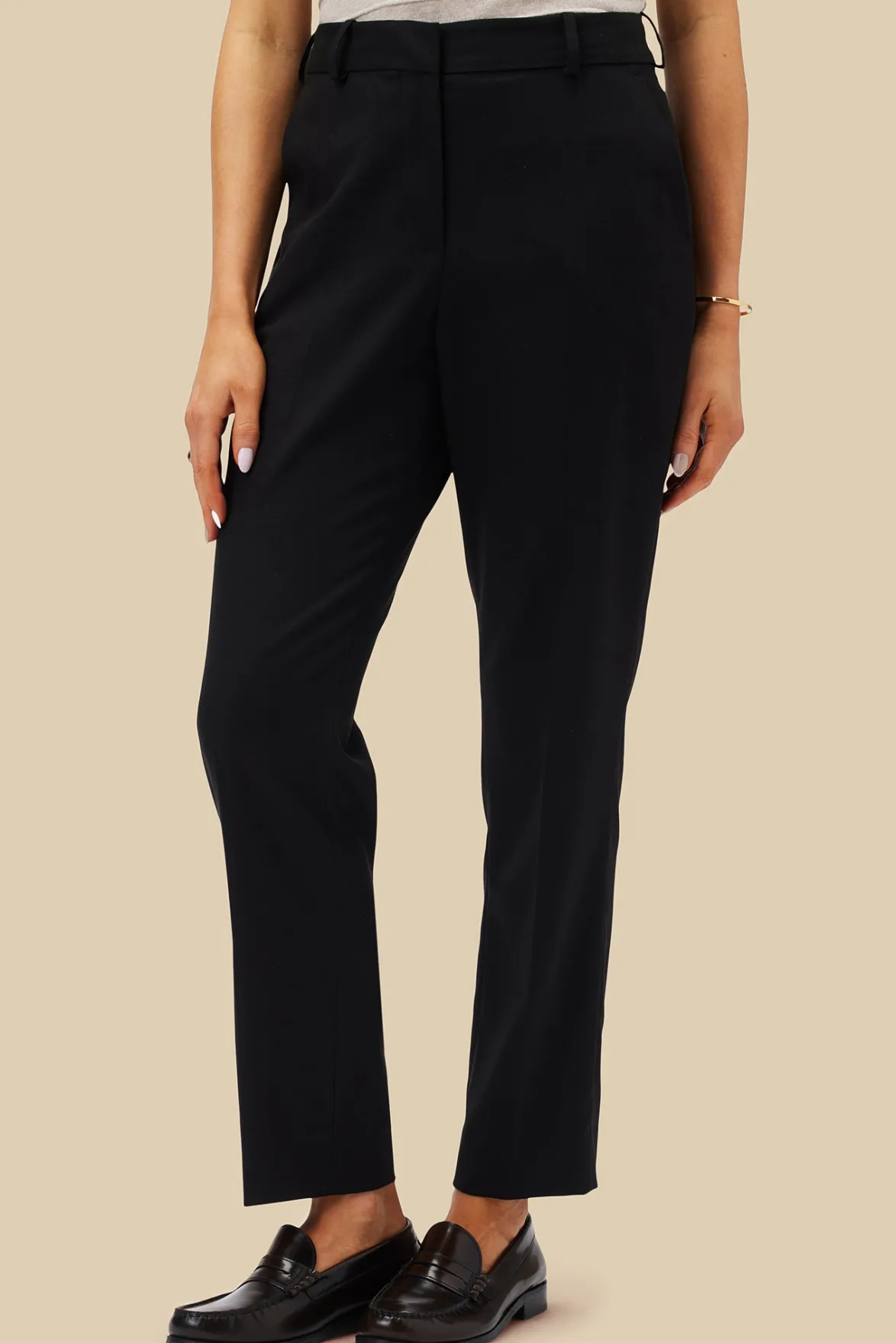 Pants|Clearance^Amour Vert Taper Trouser Black