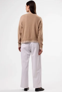 Sweaters & Cardigans|Clearance^Amour Vert Texture Cardigan BiscottiIvory