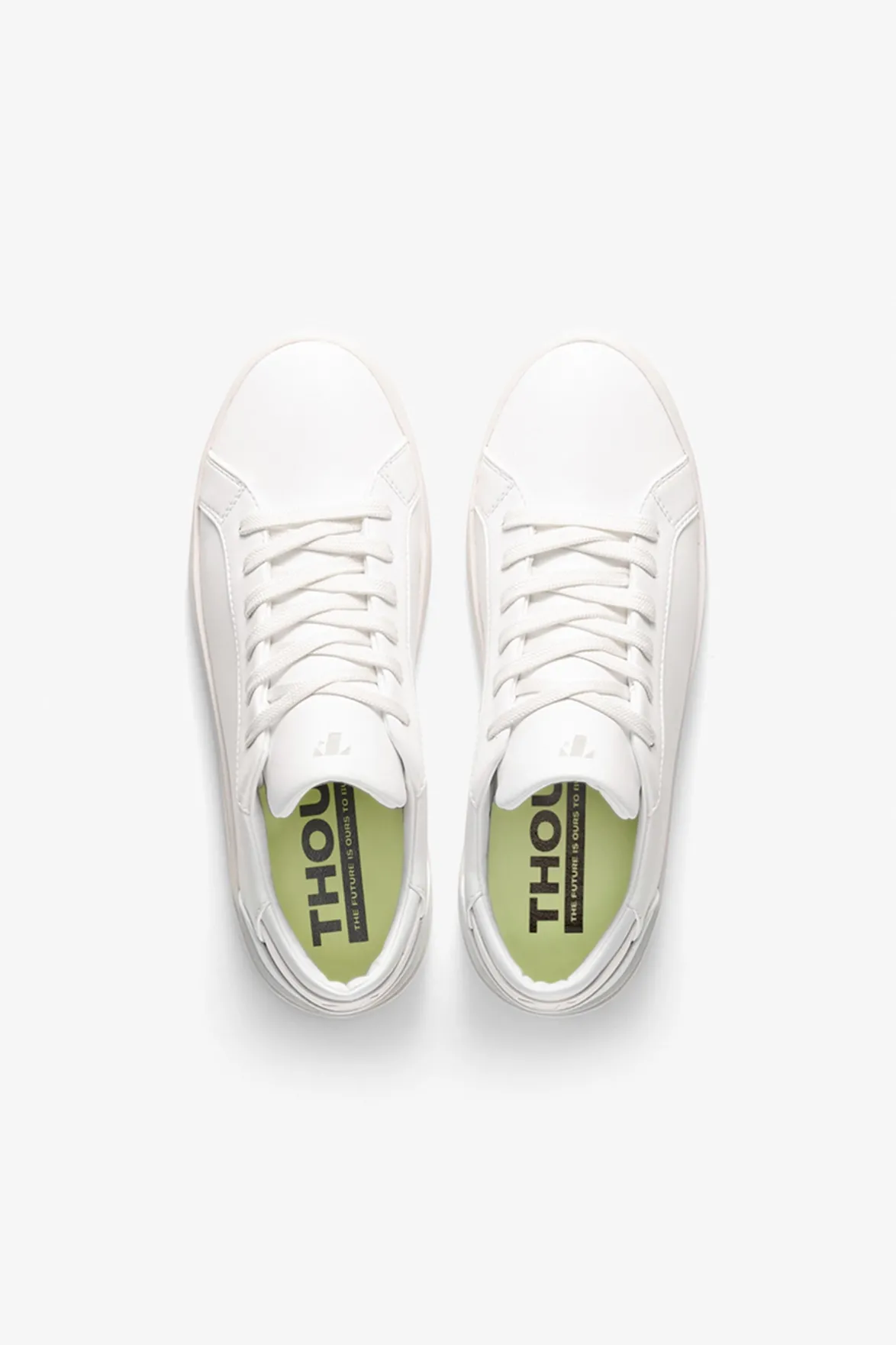 Shoes^Amour Vert Thousand Fell Lace Up Sneakers White