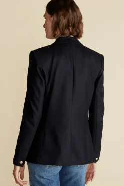 Jackets & Outerwear|Clearance^Amour Vert Tobie Double Breasted Blazer DarkNavyBlue