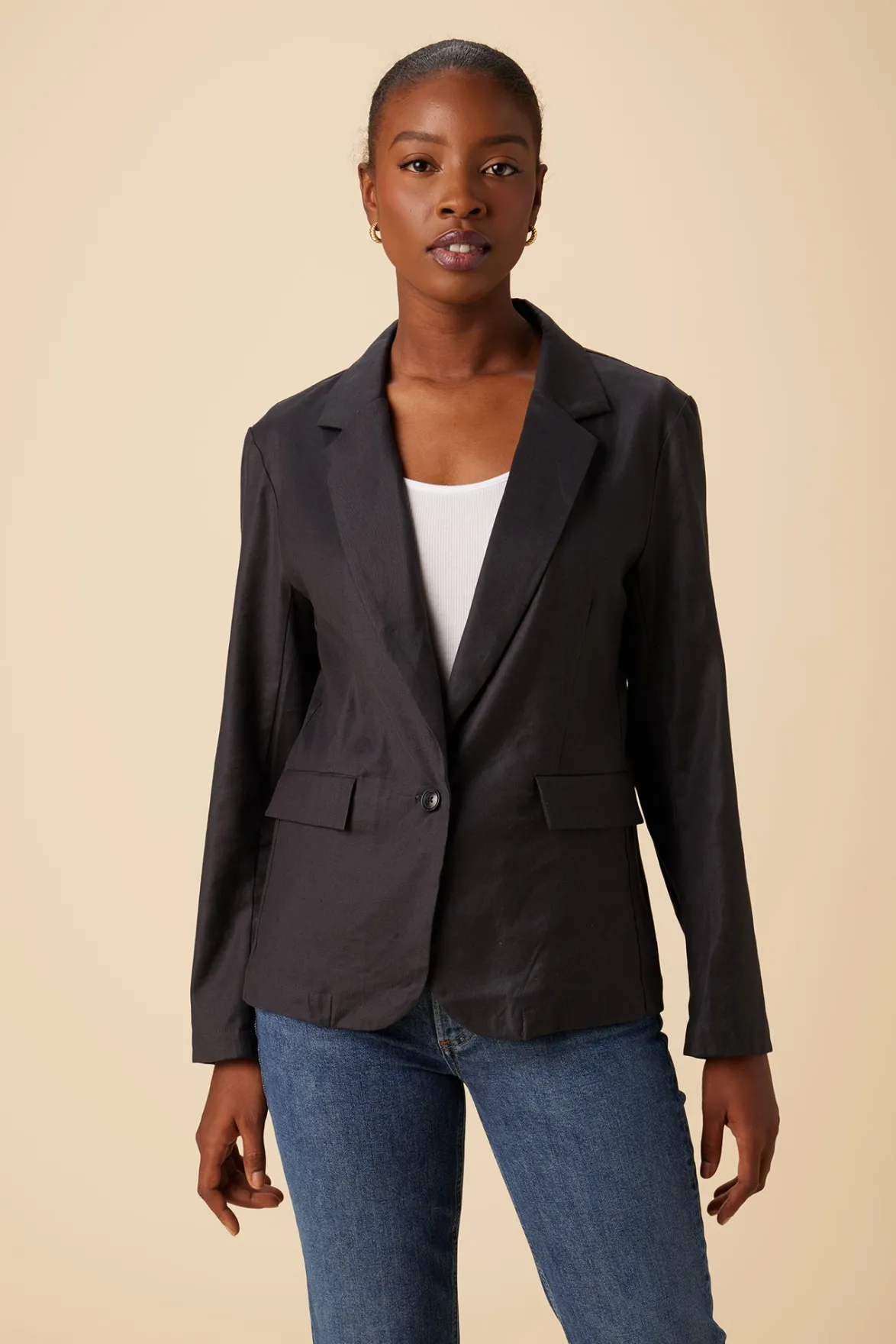 Clearance^Amour Vert Tobie Femme Fête Blazer Pewter