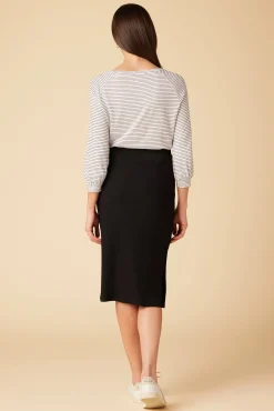 Skirts|Clearance^Amour Vert Vindy Paris Rib Skirt Black