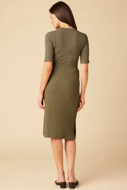 Skirts|Clearance^Amour Vert Vindy Paris Rib Skirt CallaGreen