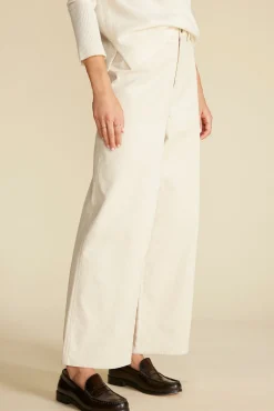 Pants|Clearance^Amour Vert Wide Leg Utility Corduroy Pant Ivory