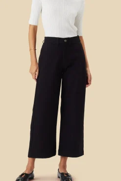 Pants|Clearance^Amour Vert Wide Leg Utility Pant Black