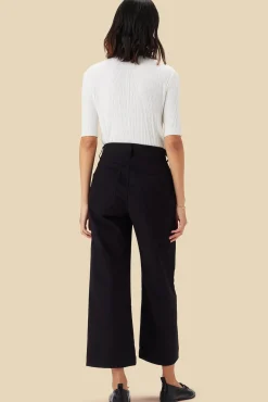 Pants|Clearance^Amour Vert Wide Leg Utility Pant Black