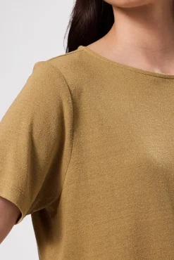Tops|Tees^Amour Vert Yvette Silk Knit Tee Elm