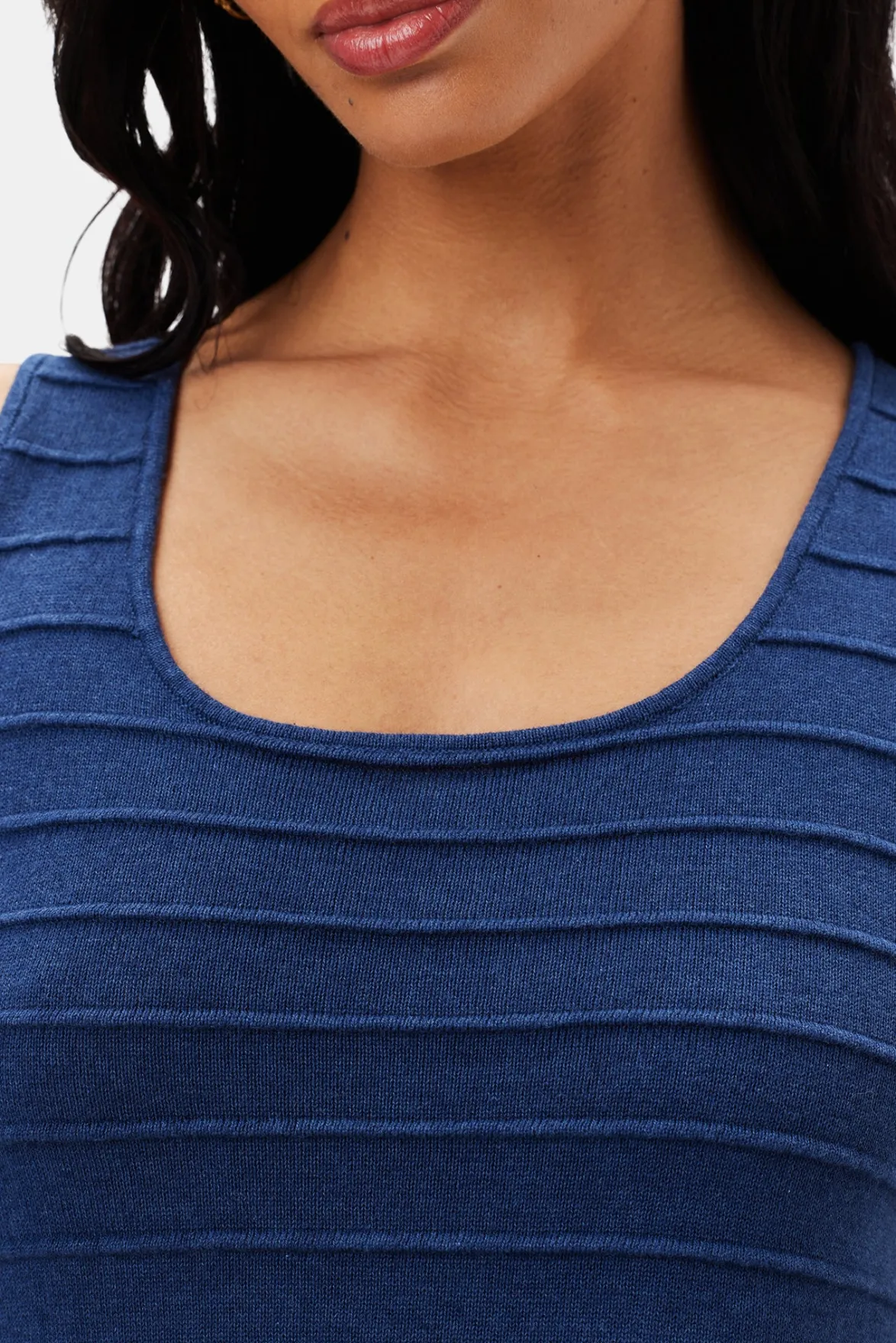 Tops|Clearance^Amour Vert Yvonne Tank NavyBlue