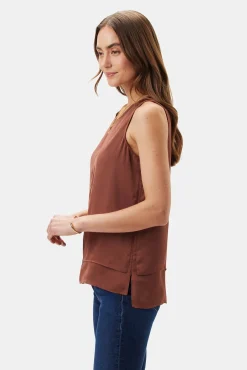 Tops|Clearance^Amour Vert Zola Doubled Tank Cafe