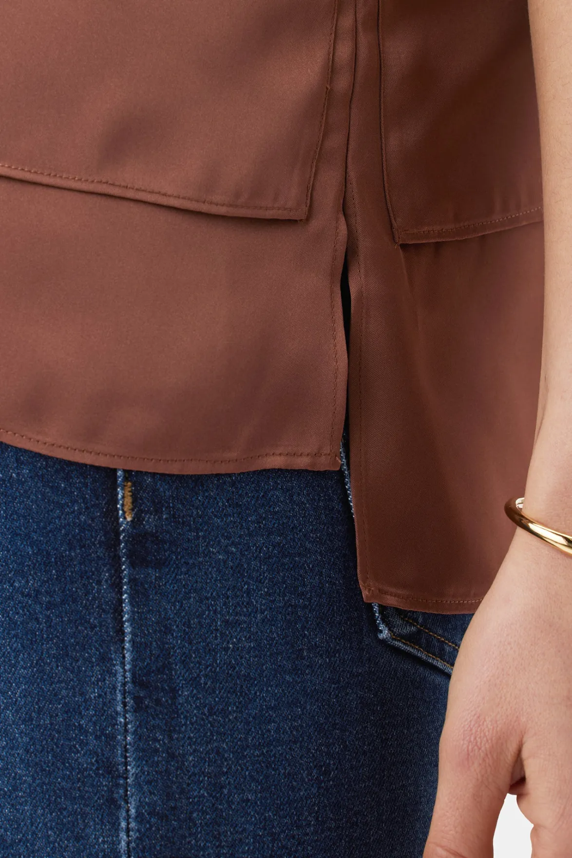 Tops|Clearance^Amour Vert Zola Doubled Tank Cafe